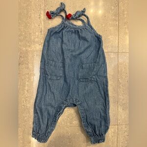 Old Navy Blue Denim Overalls 🍒